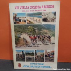 Coleccionismo deportivo: VIII VUELTA CICLISTA A BURGOS........1986.... Lote 384064489