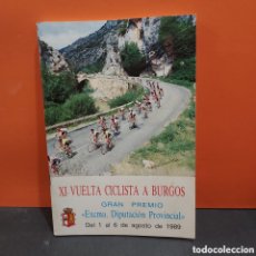 Coleccionismo deportivo: XI VUELTA CICLISTA A BURGOS.......1989..... Lote 384144439