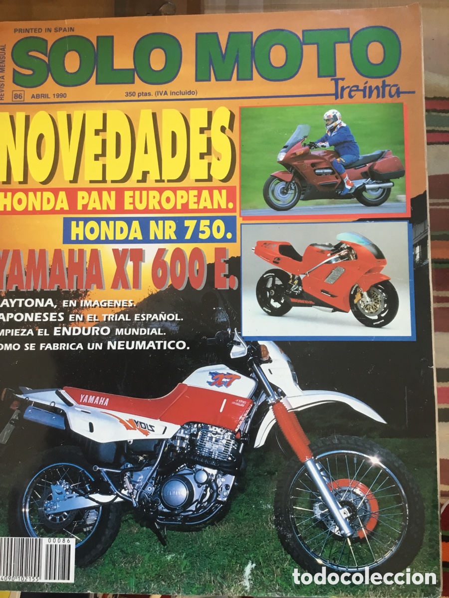 Coleccionismo deportivo: SOLO MOTO TREINTA 1990 N&ordm; 86