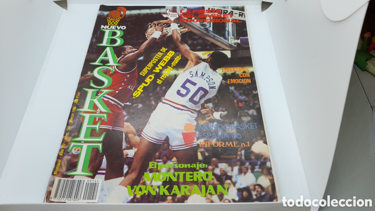 Collezionismo sportivo: REVISTA NUEVO BASKET. NUM 142. A&Ntilde;O 86. ESPA&Ntilde;A 86, INFORME NUM.1