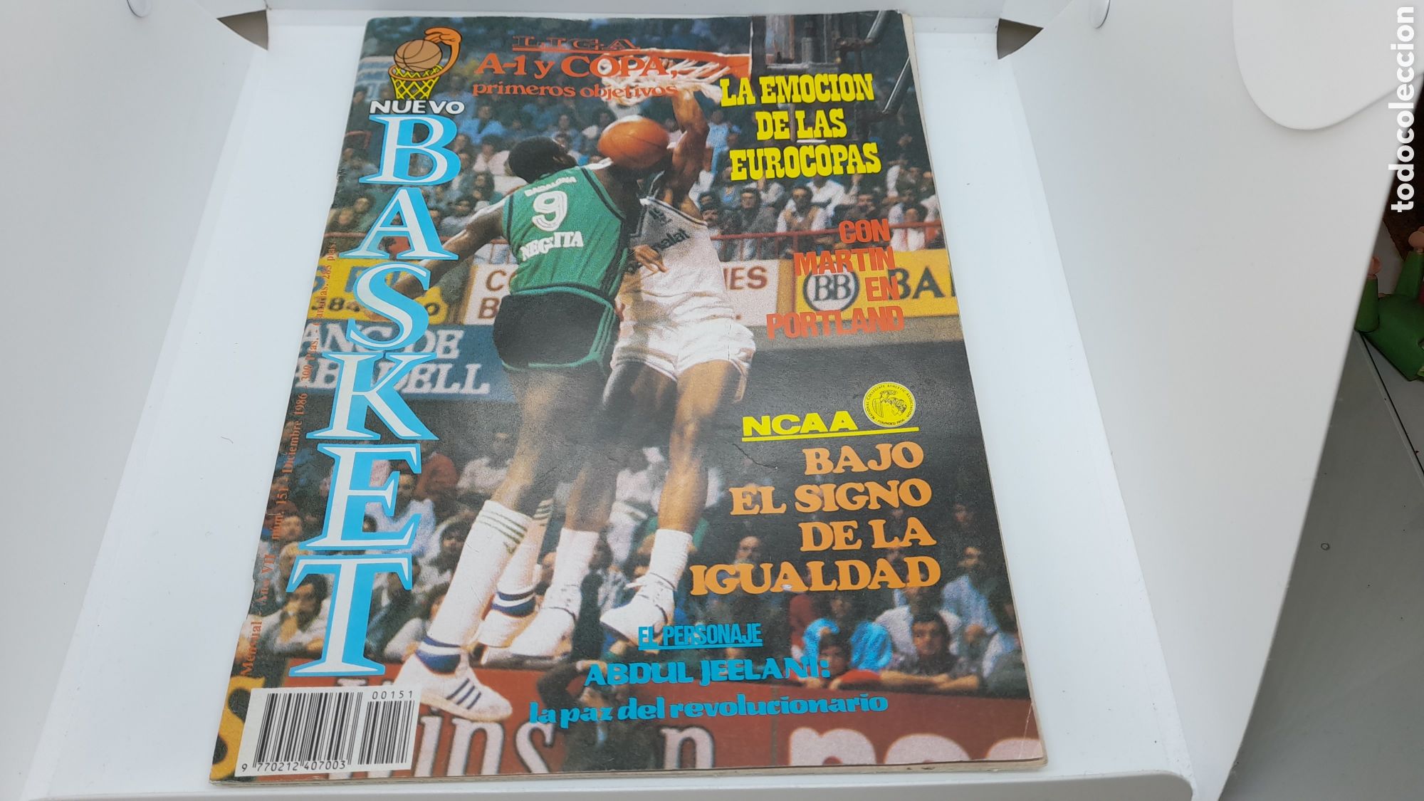 Coleccionismo deportivo: REVISTA NUEVO BASKET. NUM 151. A&Ntilde;O 1986