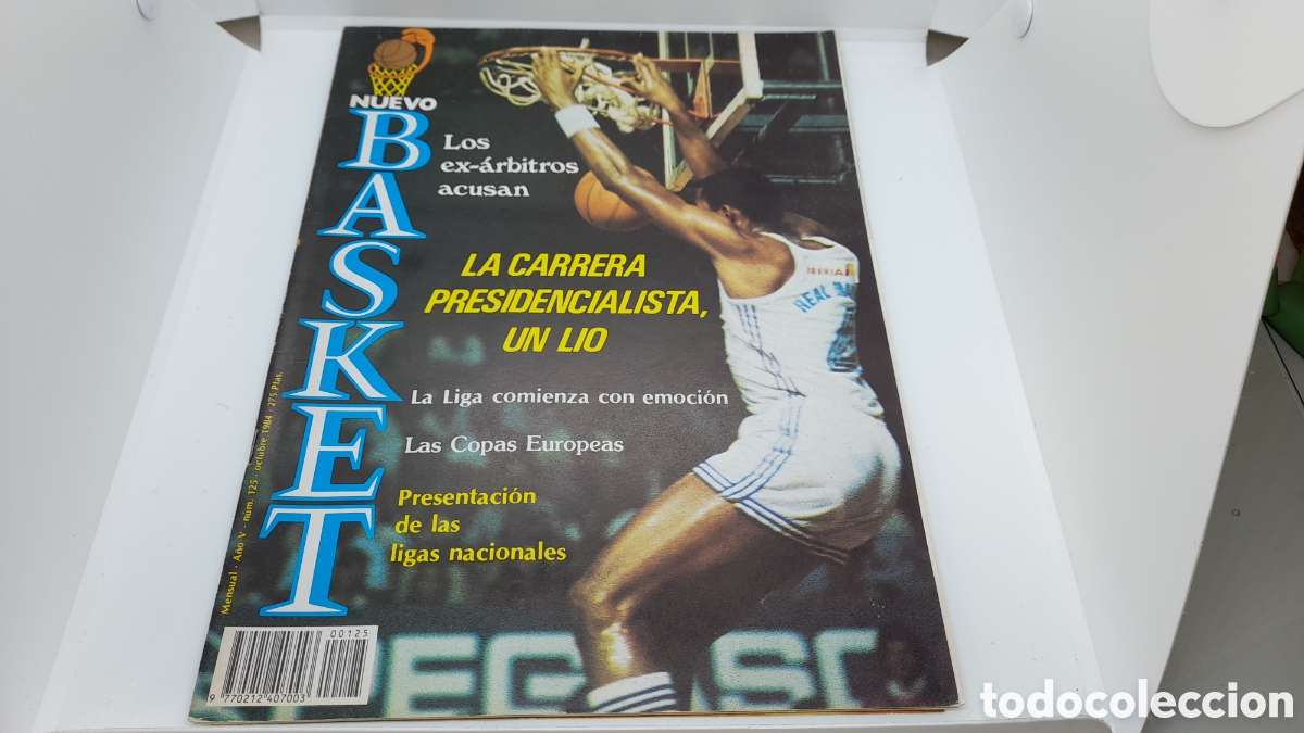 Coleccionismo deportivo: REVISTA NUEVO BASKET. NUM 125. A&Ntilde;O 1984.