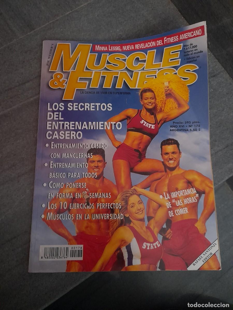 Colecionismo desportivo: Revista Muscle fitness culturismo N&deg; 178 deporte IFBB