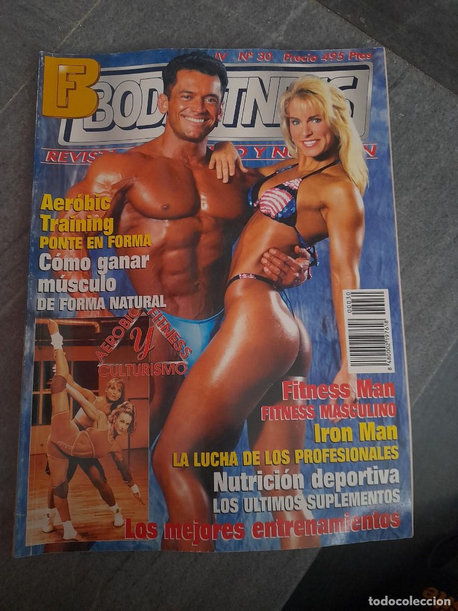 Collezionismo sportivo: Revista Body fitness N&deg; 30 culturismo musculacion gimnasio deporte Iron Man Canarias