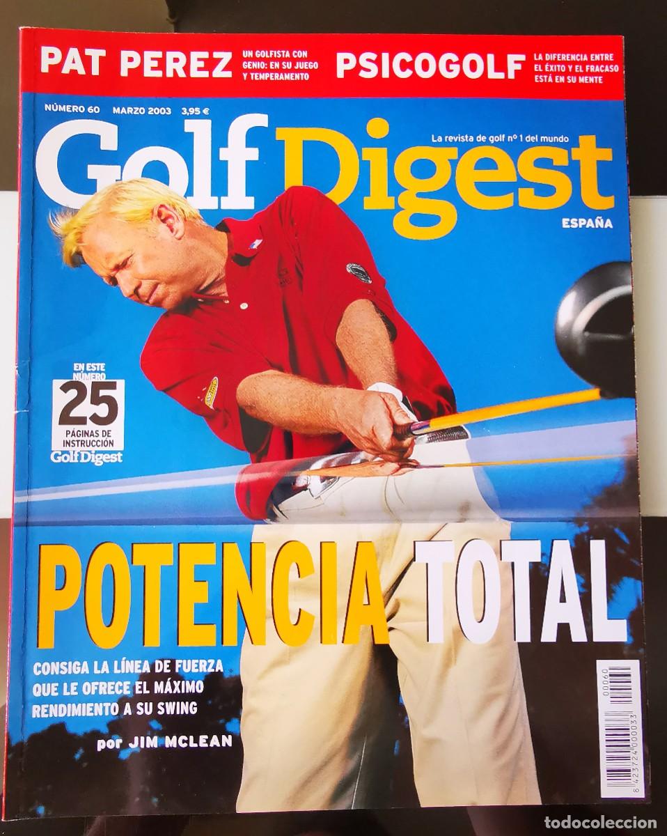 Sammelleidenschaft Sport: REVISTA DEPORTIVA GOLF DIGEST ESPA&Ntilde;A MARZO 2003 N&ordm; 60 JIM MCLEAN POTENCIA TOTAL