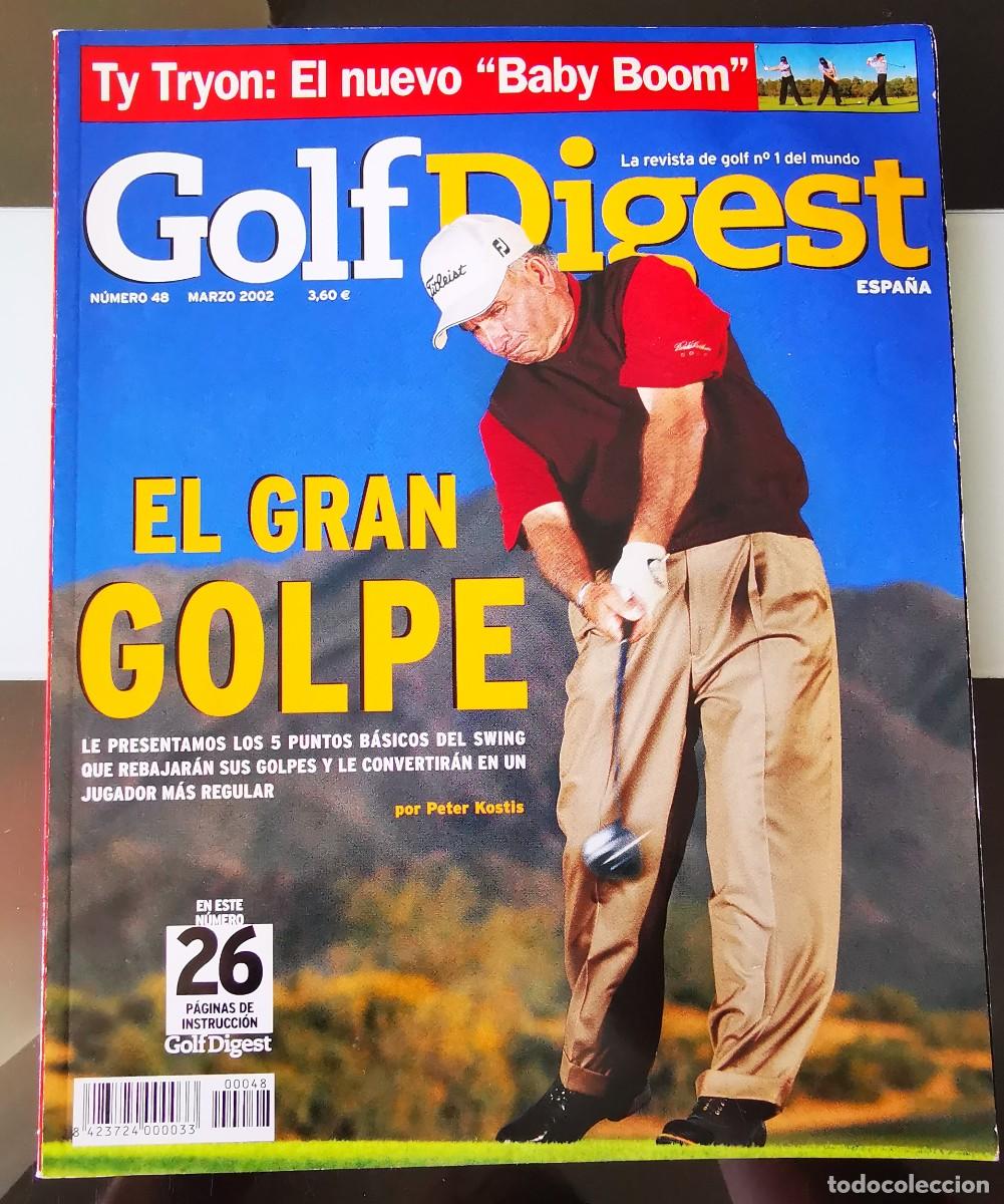 Sammelleidenschaft Sport: REVISTA DEPORTIVA GOLF DIGEST ESPA&Ntilde;A MARZO 2002 N&ordm; 48 PETER KOSTIS EL GRAN GOLPE TY TRYON