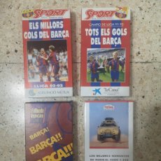 Coleccionismo deportivo: 4 VIDEOS DEPORTIVOS AÑO 92/93