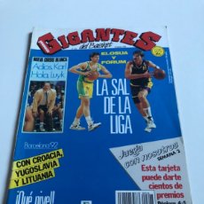 Coleccionismo deportivo: REVISTA GIGANTES DEL BASKET NÚMERO 326. AÑO 1992.
