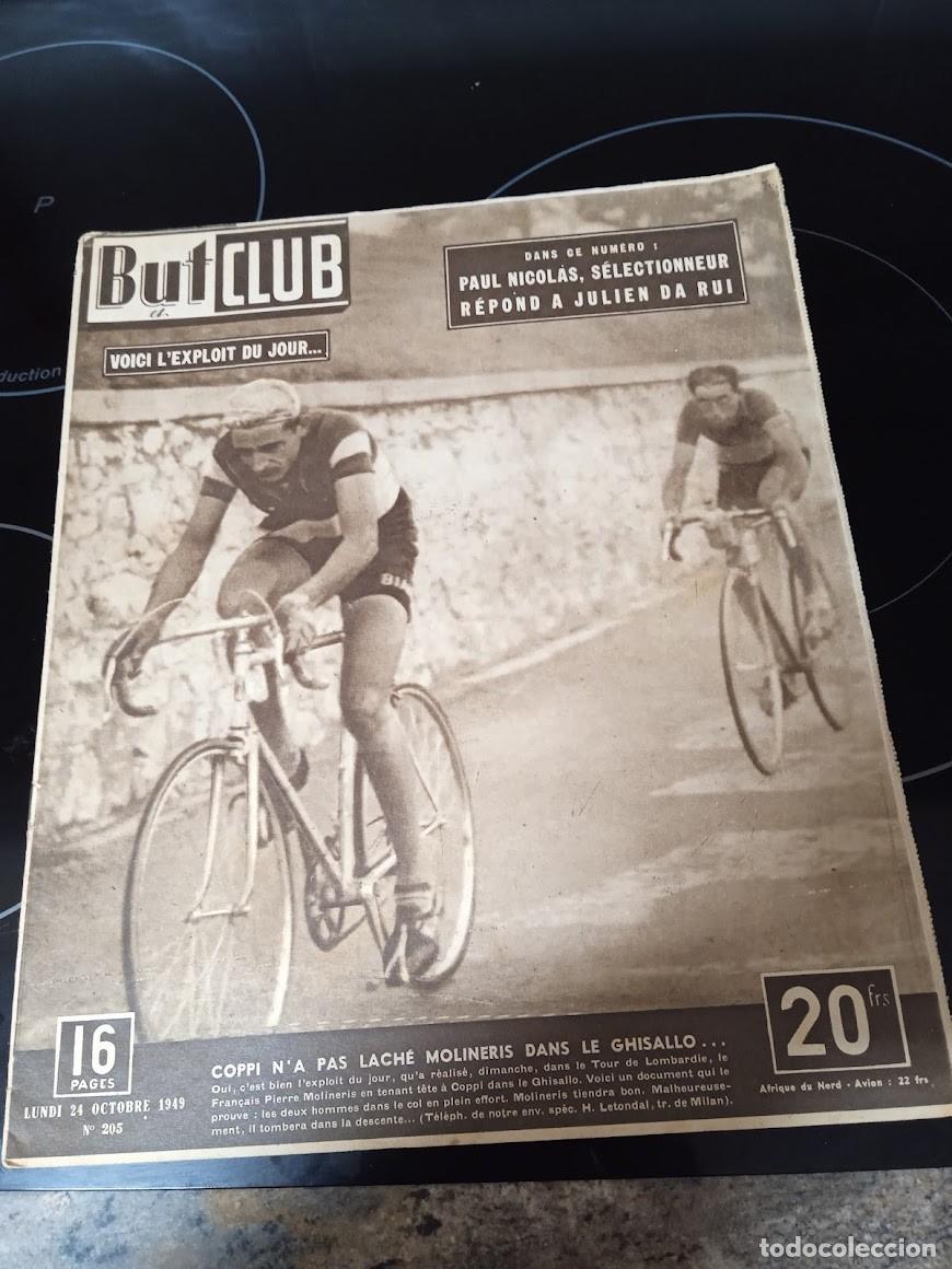 Coleccionismo deportivo: REVISTA CICLISMO / BUT CLUB / A&Ntilde;O 1949 / COPPI