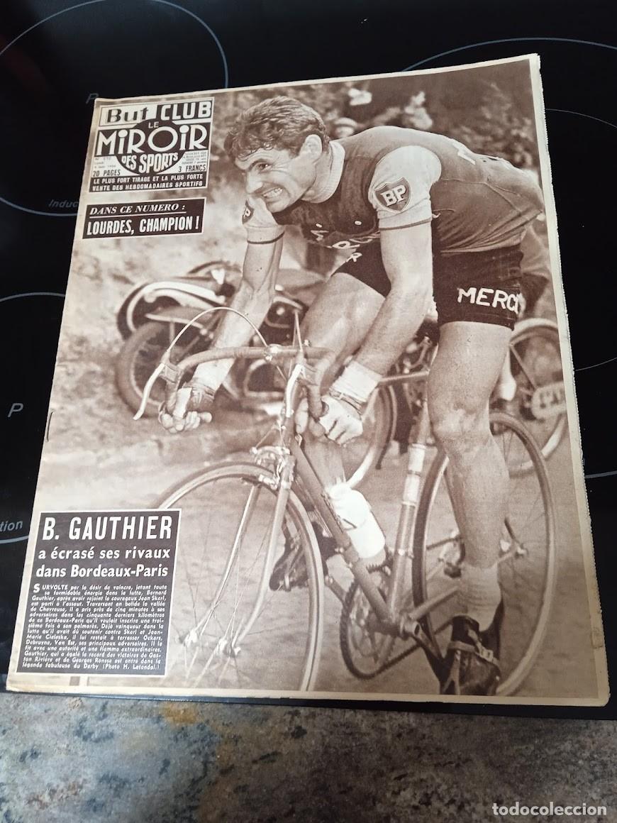 Coleccionismo deportivo: REVISTA CICLISMO BUT CLUB LE MIROIR DES SPORT / A&Ntilde;O 1956 / BERNARD GAUTHIER BP MERCIER