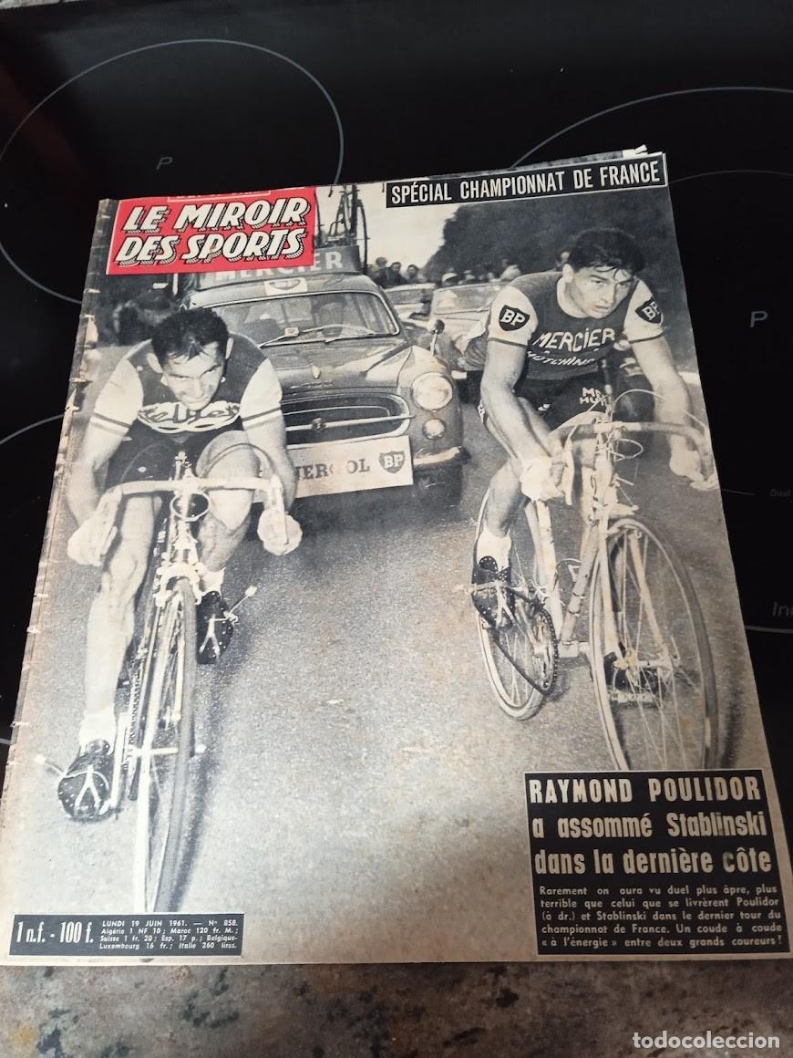 Coleccionismo deportivo: REVISTA CICLISMO BUT CLUB LE MIROIR DES SPORT / A&Ntilde;O 1961 / RAYMOND POULIDOR -STABLINSKI