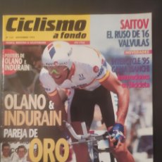 Coleccionismo deportivo: CICLISMO A FONDO NÚMERO 132 NOVIEMBRE 1995. Lote 400977629