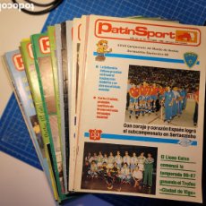 Coleccionismo deportivo: PACK REVISTAS PATINAJE ANTIGUAS PATINSPORT. Lote 401907589