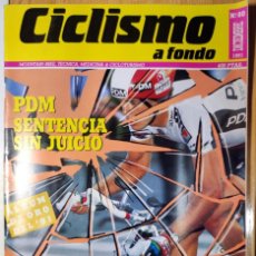 Coleccionismo deportivo: REVISTA CICLISMO A FONDO Nº 80 1991 RESUMEN AÑO 91 ALBUM DE ORO TEMPORADA - PDM. Lote 402080554