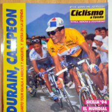 Coleccionismo deportivo: REVISTA CICLISMO A FONDO Nº 115 1994 MIGUEL INDURAIN GANADOR TOUR FRANCIA 94 PREVIO MUNDIAL SICILIA. Lote 402082534