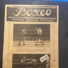 Coleccionismo deportivo: BOXEO - ANTIGUA REVISTA BOXEO BARCELONA 26 SEPTIEMBRE 1933 AÑO X NUM. 443 LOS CAMPEONES DE CATALUÑA. Lote 402449784