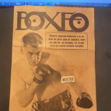 Coleccionismo deportivo: BOXEO - ANTIGUA REVISTA BOXEO BARCELONA 10 ENERO 1933 AÑO X NUM. 406 NUMERO ESPECIAL VELADA EN OLYMP. Lote 402470819