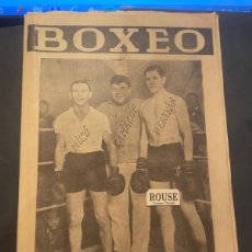 Coleccionismo deportivo: BOXEO - ANTIGUA REVISTA BOXEO BARCELONA 15 ENERO 1935 AÑO XI NUM. 511 - MICÓ - KAMALOF- BERTRAN. Lote 402474134