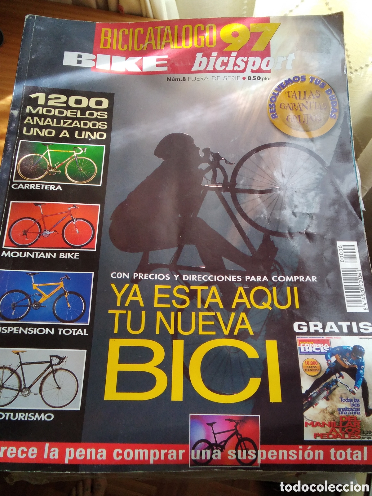 Collectionnisme sportif: Catalogo anual revista bike bicisport n&uacute;mero 8 a&ntilde;o 1997