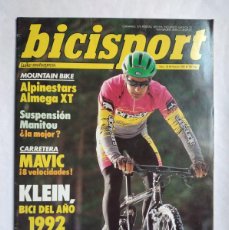 Coleccionismo deportivo: BICISPORT Nº 34 1992 LA BICI DEL AÑO KLEIN ATTITUDE ALPINESTARS ALMEGA XT MAVIC 1992 CICLISMO