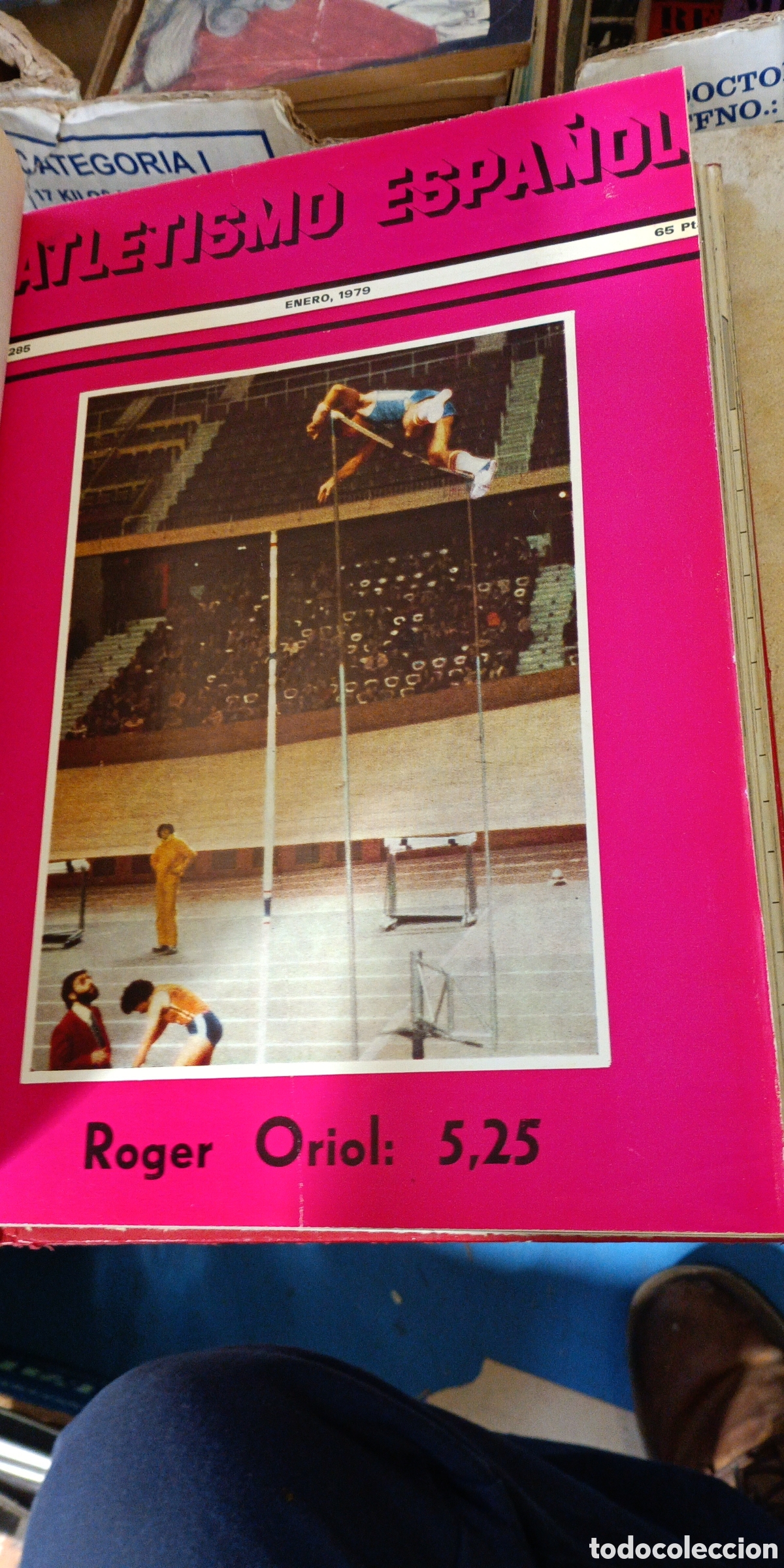 Collectionnisme sportif: ATLETISMO ESPA&Ntilde;OL. N&deg; 285-296. ENERO-DICIEMBRE 1979. A&Ntilde;O COMPLETO