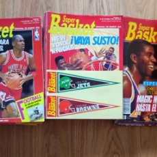 Coleccionismo deportivo: LOTE 140 REVISTAS SUPER BASKET 1 A 140 MICHAEL JORDAN GUIA NBA ALL STAR DREAM TEAM 1989-92