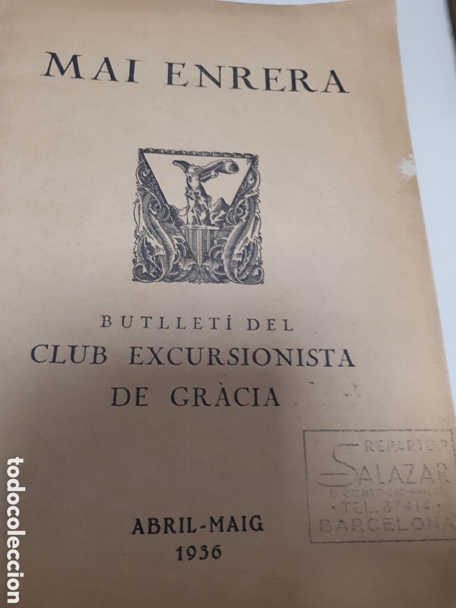 Sammelleidenschaft Sport: Mai Enrera Gracia Barcelona A1