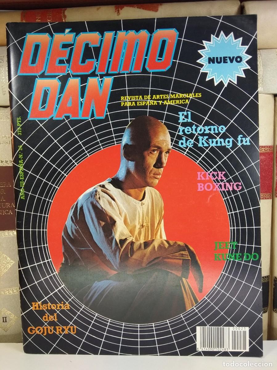 Collectionnisme sportif: D&Eacute;CIMO DAN. REVISTA DE ARTES MARCIALES. A&ntilde;o III. n&ordf; 25. David Carradine (El RETORNO DE Kung Fu).