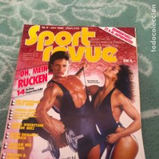 Coleccionismo deportivo: REVISTA SPORT VALUE JUNI 1986 STEVE BOND CULTURISMO CULTURISTA POSTER LIBRO BODYBUILDING FISICO