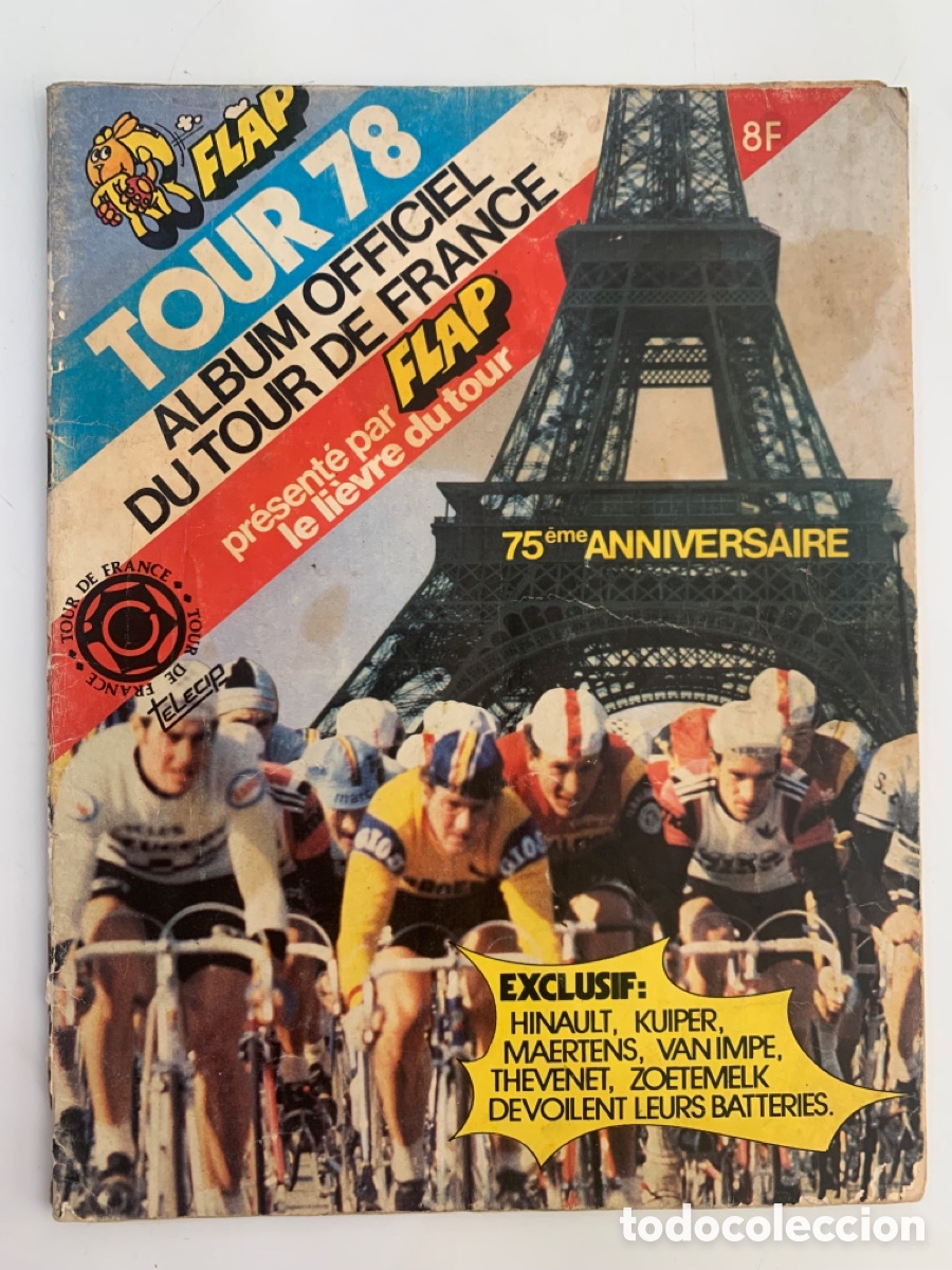 Coleccionismo deportivo: Revista especial Tour de Francia 75 aniversario 1978 flap