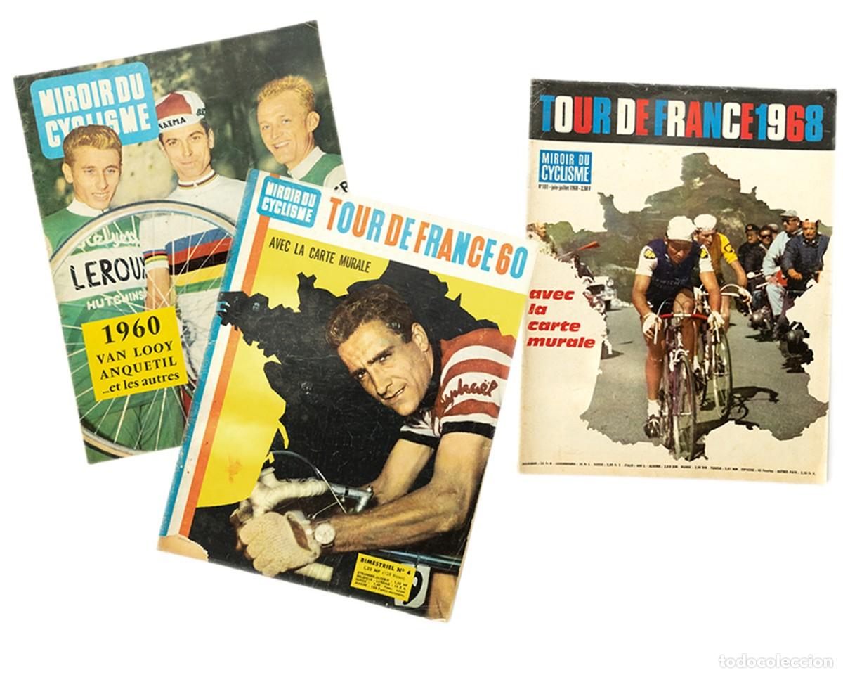Coleccionismo deportivo: Revistas francesas ciclismo Miroir du Cyclisme. 1960 y 1968.