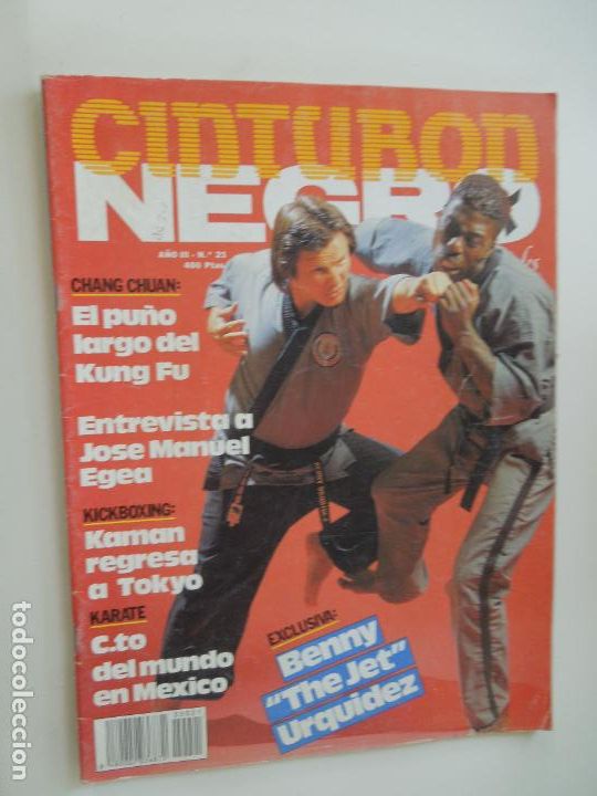 Coleccionismo deportivo: CINTURON NEGRO REVISTA N&ordm; 21- CHANG CHUAN - EL PU&Ntilde;O LARGO DEL KUNG FU -CON POSTER