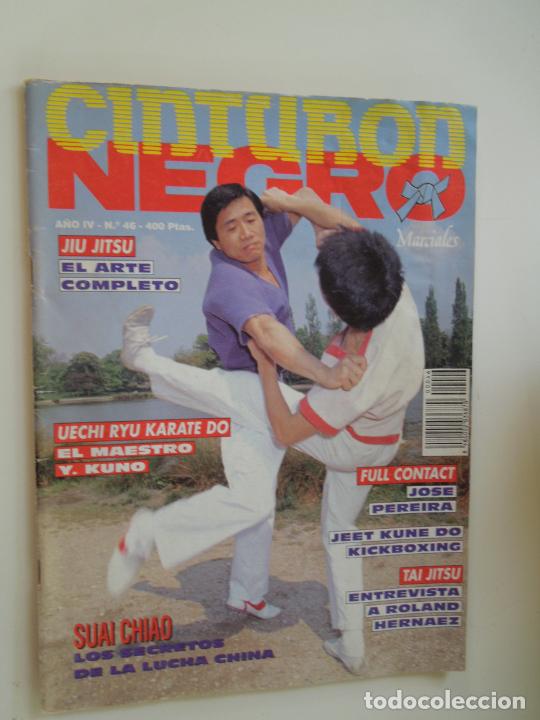 Sammelleidenschaft Sport: CINTURON NEGRO REVISTA N&ordm; 46 - JIU JITSU - FULL CONTACT -SUAI CHIAO - CON POSTER