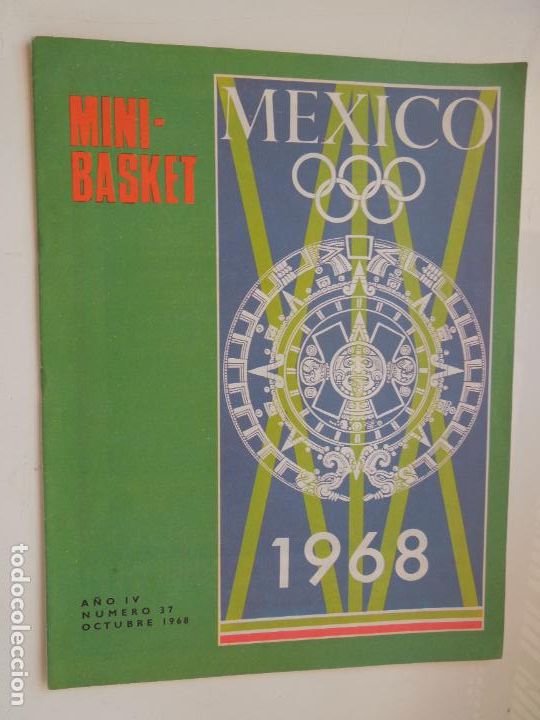 Sammelleidenschaft Sport: MINI-BASQUET REVISTA N&ordm; 37 -OCTUBRE 1968- MEXICO 1968