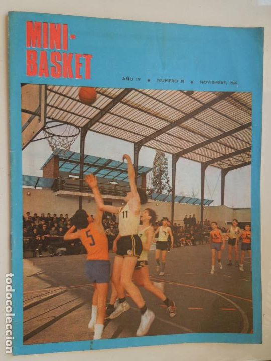 Sammelleidenschaft Sport: MINI-BASQUET REVISTA N&ordm; 38- NOVIEMBRE 1968