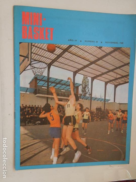 Sammelleidenschaft Sport: MINI-BASQUET REVISTA N&ordm; 38- NOVIEMBRE 1968