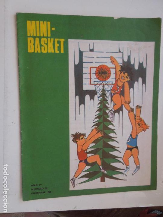 Sammelleidenschaft Sport: MINI-BASQUET REVISTA N&ordm; 39- DICIEMBRE 1968
