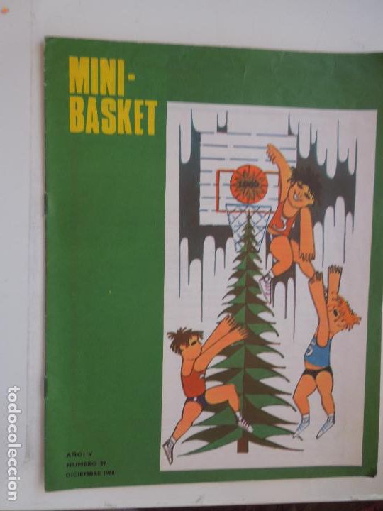 Sammelleidenschaft Sport: MINI-BASQUET REVISTA N&ordm; 39- DICIEMBRE 1968