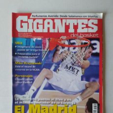 Coleccionismo deportivo: REVISTA GIGANTES DEL BASKET. Nº 1360. 22 NOVIEMBRE 2011. EL MADRID ES UNA FIESTA. TDKC61B