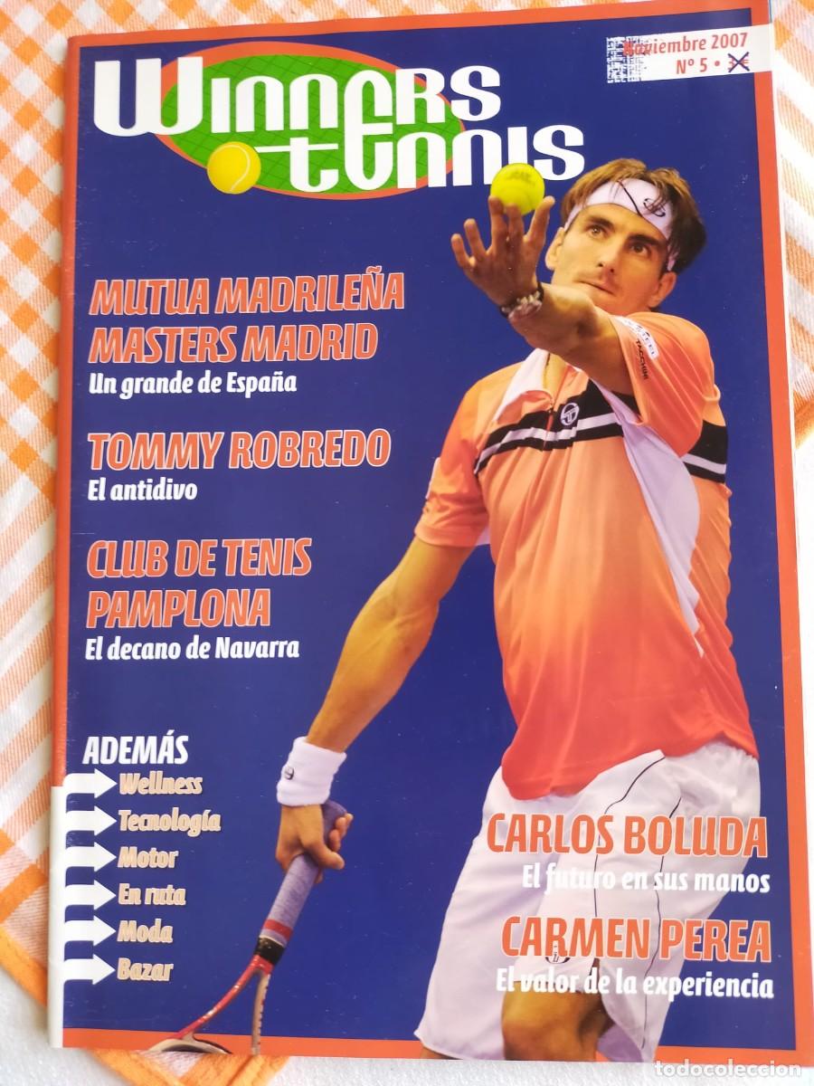 Colecionismo desportivo: (BTA)REVISTA WINNERS TENNIS - 84 PAGINAS-