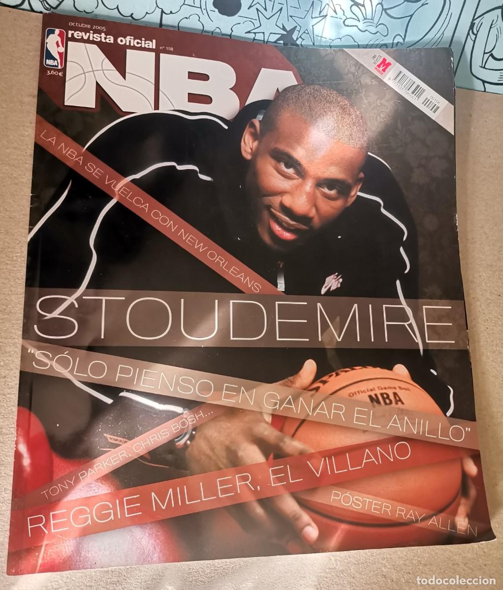 Coleccionismo deportivo: revista oficial NBA 158. octubre 2005
