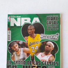Coleccionismo deportivo: REVISTA NBA Nº 201. MAYO 2009. MARC GASOL. EL TRONO DE LOS CELTICS. TDKC40