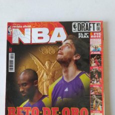 Coleccionismo deportivo: REVISTA NBA Nº 192. AGOSTO 2008. RETO DE ORO. TDKC40
