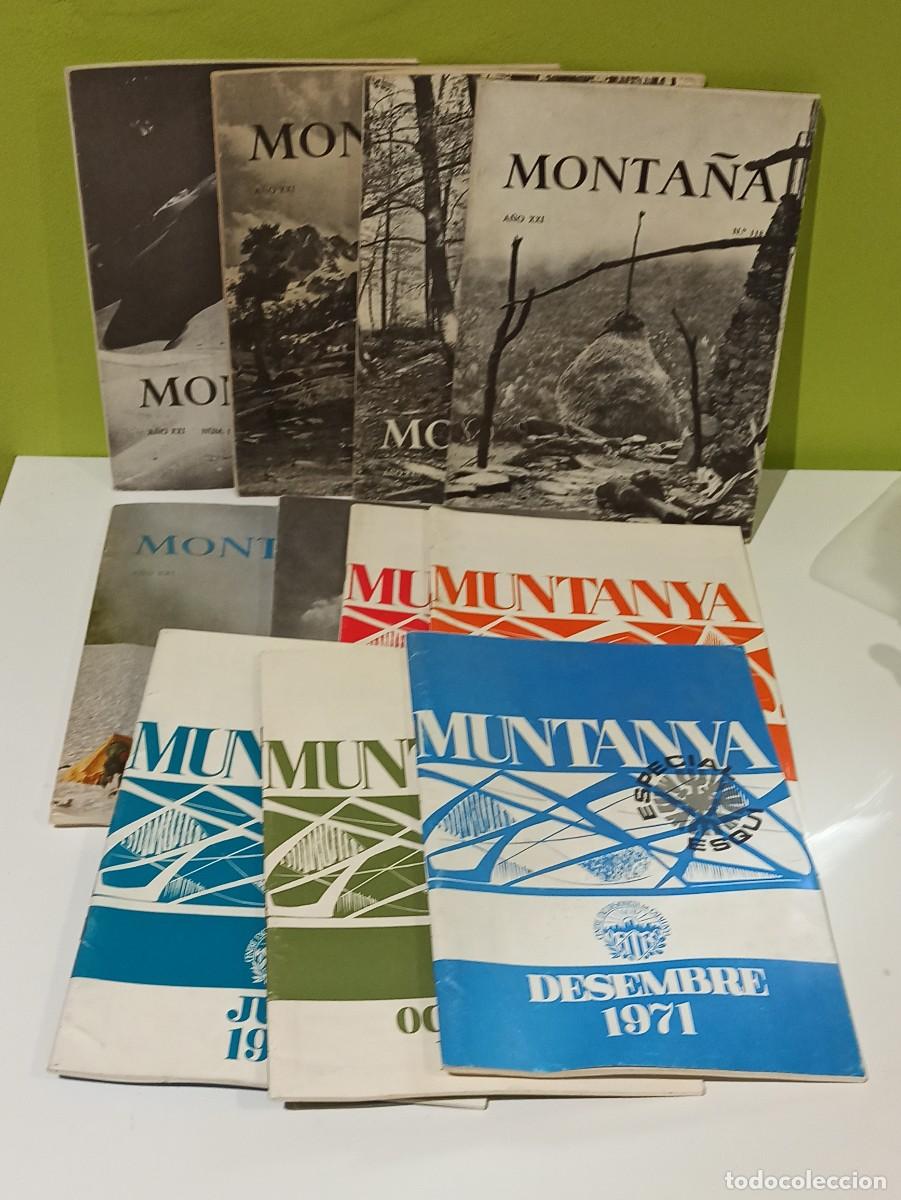 Coleccionismo deportivo: Lote revistas Monta&ntilde;a y Muntanya