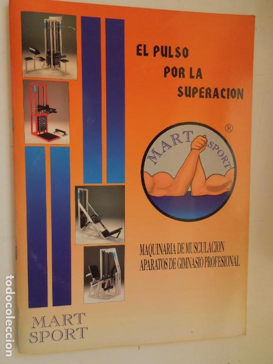 Collectionnisme sportif: MART SPORT MAQUINARIA DE MUSCULACION - APARATOS DE GIMNASIO PROFESIONAL CATALOGO