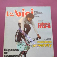Coleccionismo deportivo: LA BICI Nº 5 - 1982 REVISTA DE LA BICICLETA Y EL CICLOMOTOR - RUIPEREZ - LUIS PIG - PUCH - RABASA