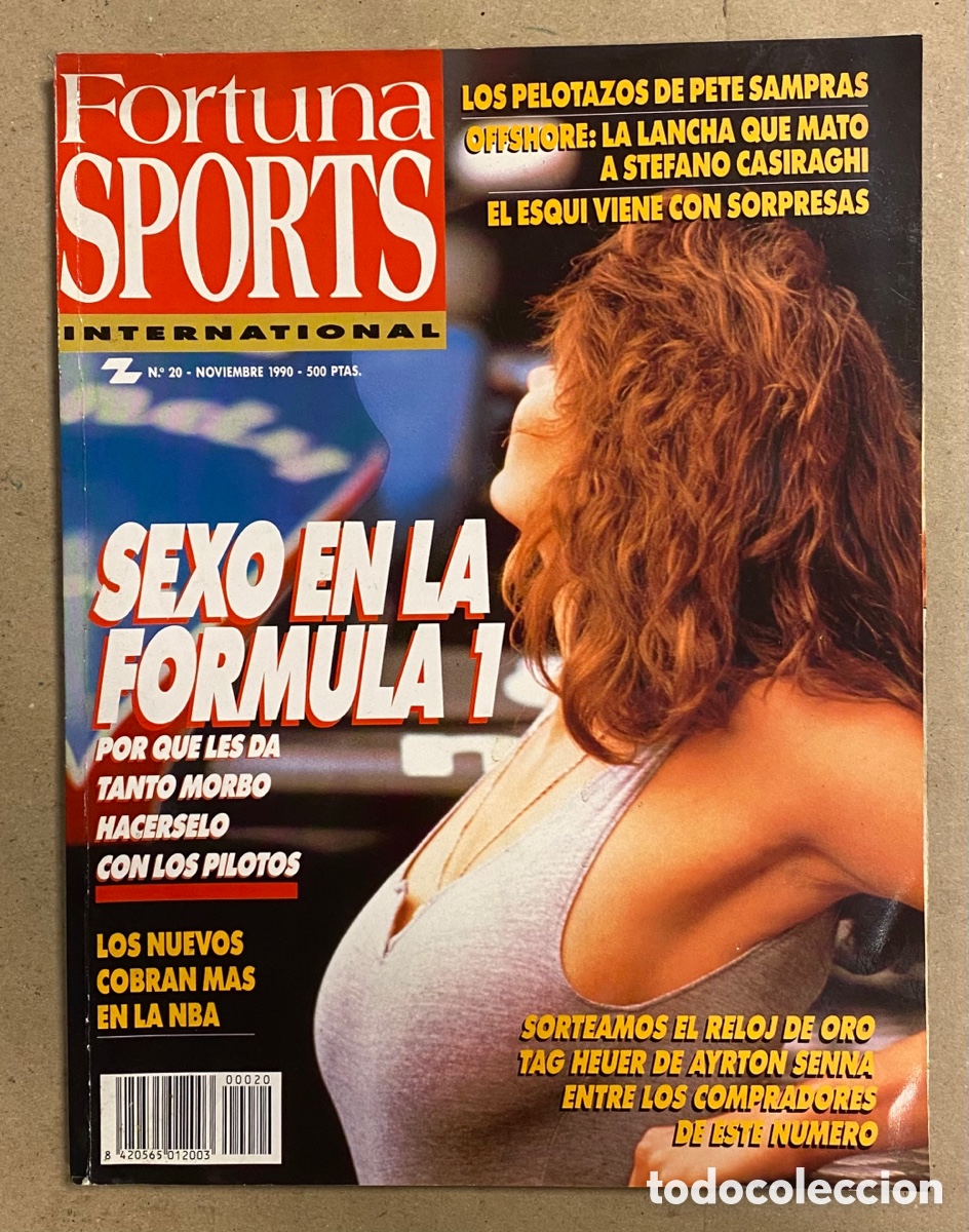 Coleccionismo deportivo: FORTUNA SPORT N&deg; 20 (1990). SEXO EN F&Oacute;RMULA 1, SALARIOS NBA, ANDONI ZUBIZARRETA, PETE SAMPRAS,&hellip;