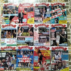 Coleccionismo deportivo: 20 REVISTAS GIGANTES DEL BASKET AÑO 1992
