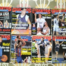 Coleccionismo deportivo: 8 REVISTAS GIGANTES DEL SUPERBASKET AÑOS 1994 Y 1996 EXTRA LIGA AÑO 1994