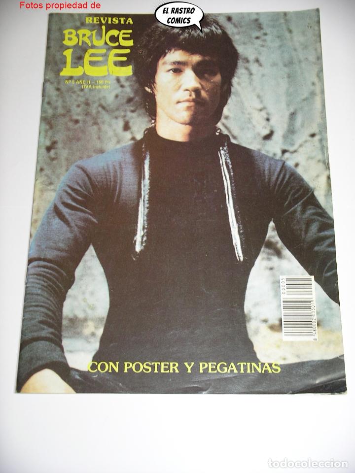 Coleccionismo deportivo: Bruce Lee revista n&ordm; 5, ed. Hegeo, a&ntilde;o 1986, A7